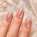 Faux Ongles Glaze | Élégance et Brillance Cristalline pour une Manucure Sophistiquée