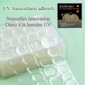 Press on nails Gel pad UV Adhesive Stickers  Kazinails