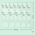 Faux Ongles Gel pad UV Autocollants adhésifs |  Press on nails | Li...