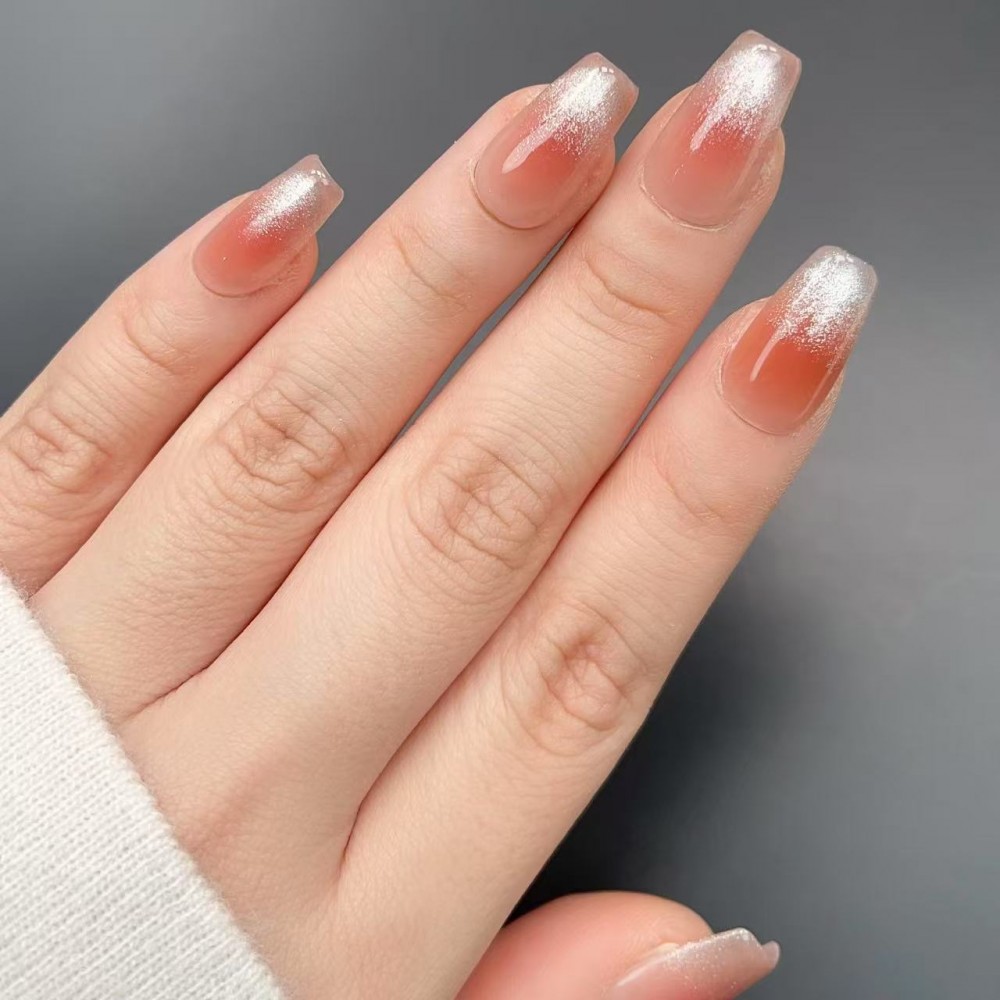 Faux Ongles First Kiss |  Faits à la main| Manucure réutilisable et durable