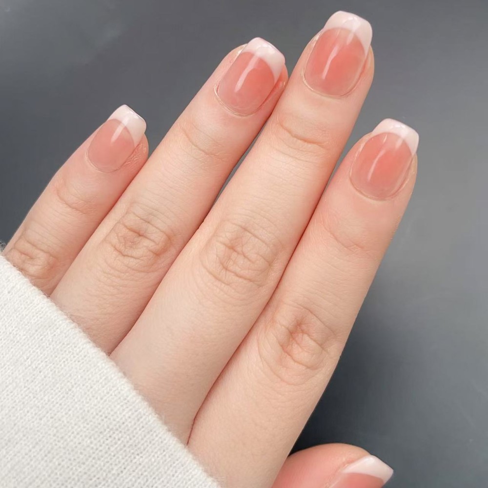 Faux Ongles Hollywood French |  Press on nails | Livraison gratuite